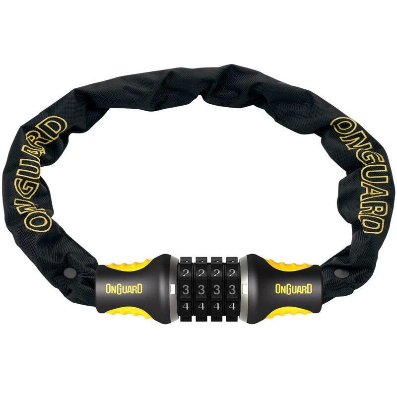 ONGUARD Antivol à chaîne à combinaison Mastiff 8022C ONGUARD Antivol à Chaîne à Combinaison Mastiff 8022C -Vélos Équipement Magasin onguard antivol a chaine a combinaison mastiff 8022c 2