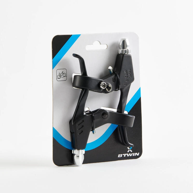 PAIRE DE LEVIERS DE FREIN TYPE V-BRAKE Decathlon PAIRE DE LEVIERS DE FREIN TYPE V-BRAKE -Vélos Équipement Magasin paire de leviers de frein type v brake 1