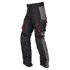 Pantalon ROADTRIP FEMME PANT Femme Noir/Gris Foncé/Rouge DXR