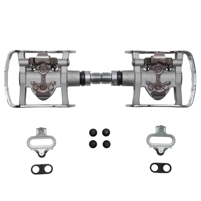 PÉDALES PLATES AUTOMATIQUES VÉLO VTT SHIMANO M324 SPD ALU PÉDALES PLATES AUTOMATIQUES VÉLO VTT SHIMANO M324 SPD ALU -Vélos Équipement Magasin pedales plates automatiques velo vtt shimano m324 spd alu 1