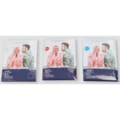 Poncho De Pluie Taille Unique Bleu Transparent -Vélos Équipement Magasin poncho de pluie taille unique bleu transparent 2