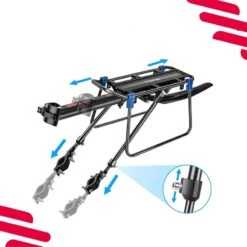 Porte-Bagage Et Garde-boue - Porte-Bagage Arrière Avec QR 6 Porte-Bagage Et Garde-boue - Porte-Bagage Arrière Avec QR -Vélos Équipement Magasin porte bagage et garde boue porte bagage arriere avec qr 4