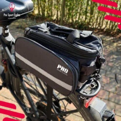 Porte-bagages Arrière - 8 à 20 Litres - Imperméable Avec Housse De Pluie -Vélos Équipement Magasin porte bagages arriere 8 a 20 litres impermeable avec housse de pluie 4