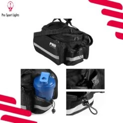 Porte-bagages Arrière - 8 à 20 Litres - Imperméable Avec Housse De Pluie -Vélos Équipement Magasin porte bagages arriere 8 a 20 litres impermeable avec housse de pluie 6