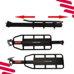 Porte-bagages Extension VTT - Porte-bagages Arrière -Vélos Équipement Magasin porte bagages extension vtt porte bagages arriere 5