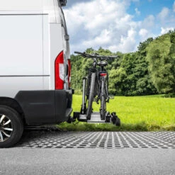 Porte-vélos LAS SD260 Pour 2 Vélos Spécial Portes Battantes Fourgon -Vélos Équipement Magasin porte velos las sd260 pour 2 velos special portes battantes fourgon 4