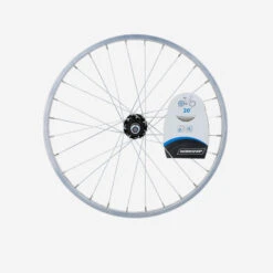 BTWIN Roue Vélo Enfant 20 Pouces Arrière Simple Paroi Roue Libre Argent 4 BTWIN Roue Vélo Enfant 20 Pouces Arrière Simple Paroi Roue Libre Argent -Vélos Équipement Magasin roue velo enfant 20 pouces arriere simple paroi roue libre argent 2