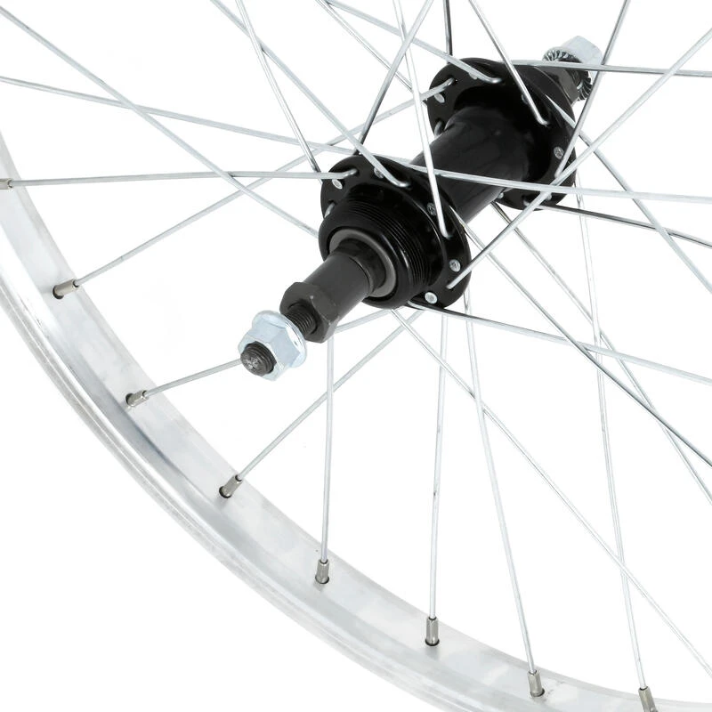 Roue vélo enfant 20 pouces arrière simple paroi roue libre argent BTWIN Roue Vélo Enfant 20 Pouces Arrière Simple Paroi Roue Libre Argent -Vélos Équipement Magasin roue velo enfant 20 pouces arriere simple paroi roue libre argent