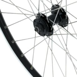 Rockrider ROUE VTT AVANT 26" DOUBLE PAROI FREINAGE DISQUE/V-BRAKE ET ATTACHE RAPIDE -Vélos Équipement Magasin roue vtt avant 26 double paroi freinage disquev brake et attache rapide 2