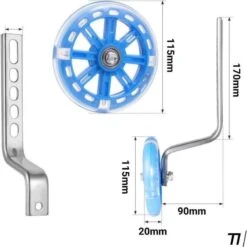 Roues D'entraînement Pour Vélo Pour Enfants De 12 à 20 Pouces - Noir -Vélos Équipement Magasin roues dentrainement pour velo pour enfants de 12 a 20 pouces noir 3