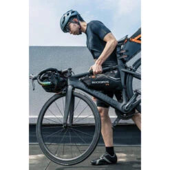 ROCKBROS Sacoche Cadre Vélo Imperméable Pratique Sac Guidon Vtt Tube 3,5L Haute Qualité -Vélos Équipement Magasin sacoche cadre velo impermeable pratique sac guidon vtt tube 35l haute qualite 2