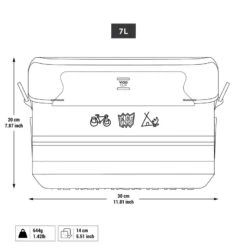 Riverside SACOCHE DE GUIDON VOYAGE IMPERMEABLE IPX4 7L 8 Riverside SACOCHE DE GUIDON VOYAGE IMPERMEABLE IPX4 7L -Vélos Équipement Magasin sacoche de guidon voyage impermeable ipx4 7l 6