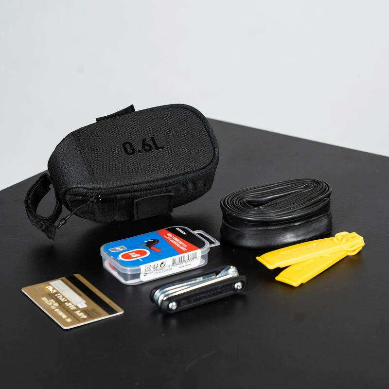 SACOCHE DE SELLE EASY M 0.6L NOIR Riverside SACOCHE DE SELLE EASY M 0.6L NOIR -Vélos Équipement Magasin sacoche de selle easy m 06l noir 3