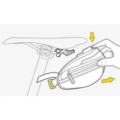 Topeak Sacoche Wp Ii M Clip -Vélos Équipement Magasin sacoche wp ii m clip 4