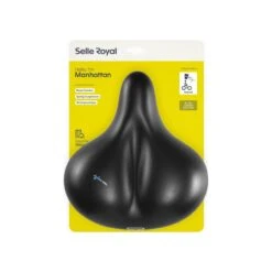Selle Royal Selle Vélo Manhatten Noir -Vélos Équipement Magasin selle velo manhatten noir 3