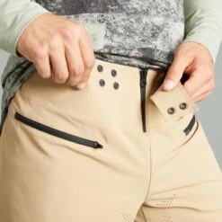 Rockrider SHORT VELO VTT ENDURO ALL MOUNTAIN BEIGE -Vélos Équipement Magasin short velo vtt enduro all mountain beige 2