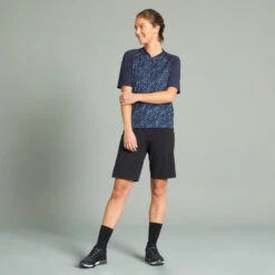 Rockrider SHORT VELO VTT EXPL 700 FEMME NOIR 3 Rockrider SHORT VELO VTT EXPL 700 FEMME NOIR -Vélos Équipement Magasin short velo vtt expl 700 femme noir 1