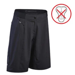 Rockrider SHORT VELO VTT EXPL 700 FEMME NOIR 8 Rockrider SHORT VELO VTT EXPL 700 FEMME NOIR -Vélos Équipement Magasin short velo vtt expl 700 femme noir 6