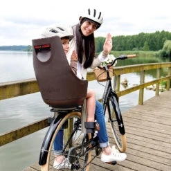 Bobike Siège Vélo Arrière Exclusive Maxi Plus Pour Cadre Urban Grey Avec LED -Vélos Équipement Magasin siege velo arriere exclusive maxi plus pour cadre urban grey avec led 2