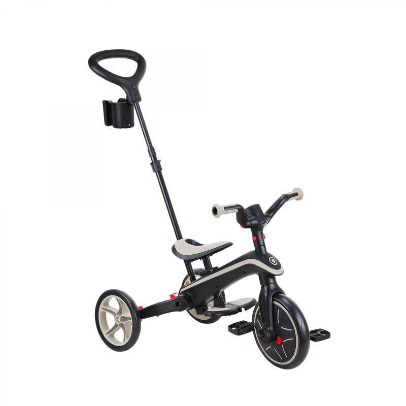 Tricycle EXPLORER 4-en-1 Évolutif & Pliable Taupe GLOBBER Tricycle EXPLORER 4-en-1 Évolutif & Pliable Taupe -Vélos Équipement Magasin tricycle explorer 4 en 1 evolutif and pliable taupe 4