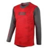 IXS Trigger X Air Kids Jersey Manches Longues - Rouge/Gris