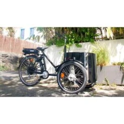Triporteur NIHOLA LOW Single Avec Assistance électrique Roue Arrière -Vélos Équipement Magasin triporteur nihola low single avec assistance electrique roue arriere 1