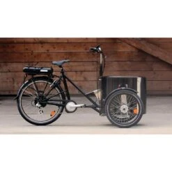 Triporteur NIHOLA LOW Single Avec Assistance électrique Roue Arrière -Vélos Équipement Magasin triporteur nihola low single avec assistance electrique roue arriere 2