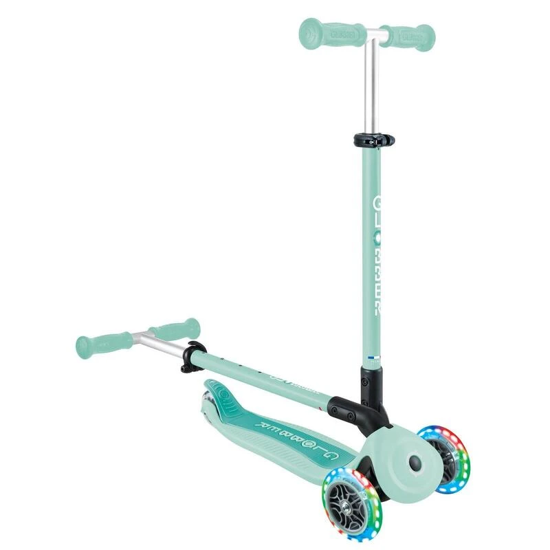 Trottinette évolutive GO-UP ACTIVE LIGHTS Vert menthe GLOBBER Trottinette évolutive GO-UP ACTIVE LIGHTS Vert Menthe -Vélos Équipement Magasin trottinette evolutive go up active lights vert menthe 5