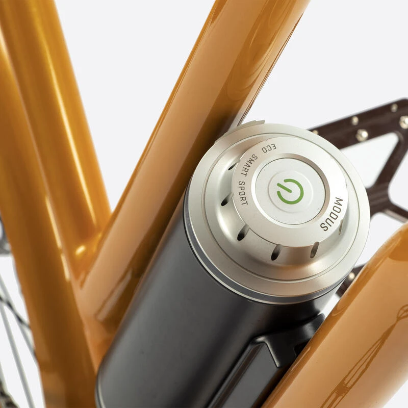 VÉLO CARGO COMPACT ELECTRIQUE 500w - CONFORT ORANGE VÉLO CARGO COMPACT ELECTRIQUE 500w - CONFORT ORANGE -Vélos Équipement Magasin velo cargo compact electrique 500w confort orange 2