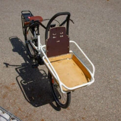 Vélo Cargo Compact électrique - Familéö 3 Vitesses Blanc -Vélos Équipement Magasin velo cargo compact electrique famileo 3 vitesses blanc 4