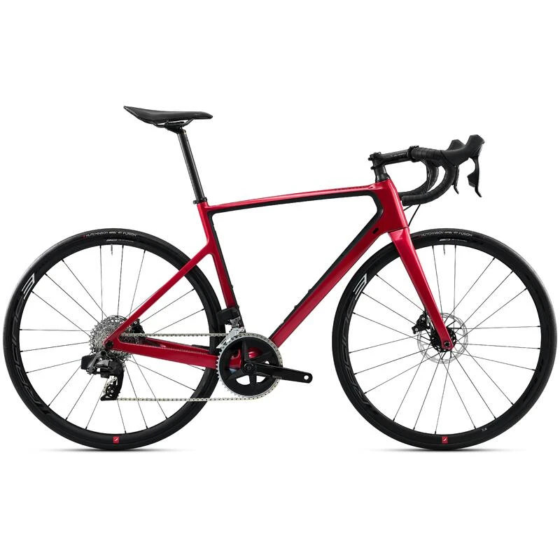 Vélo de Route EDR CF SRAM Rival AXS Capteur de Puissance Rouge Vélo De Route EDR CF SRAM Rival AXS Capteur De Puissance Rouge -Vélos Équipement Magasin velo de route edr cf sram rival axs capteur de puissance rouge