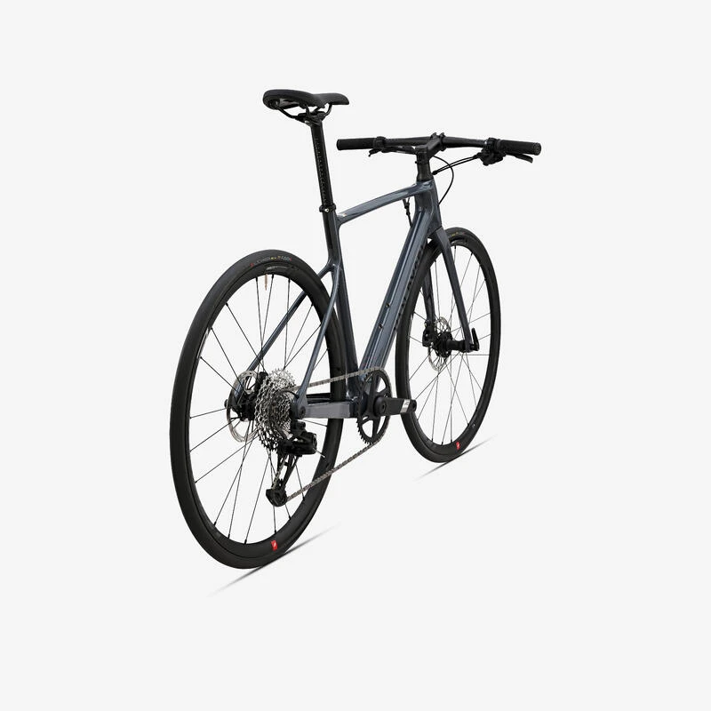 VELO DE ROUTE NCR CF FITNESS FLATBAR APEX 12S GRIS VELO DE ROUTE NCR CF FITNESS FLATBAR APEX 12S GRIS -Vélos Équipement Magasin velo de route ncr cf fitness flatbar apex 12s gris 2