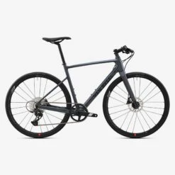 VELO DE ROUTE NCR CF FITNESS FLATBAR APEX 12S GRIS