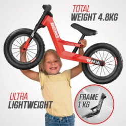 Berg Vélo D’équilibre Biky City Rouge 7 Berg Vélo D’équilibre Biky City Rouge -Vélos Équipement Magasin velo dequilibre biky city rouge 5