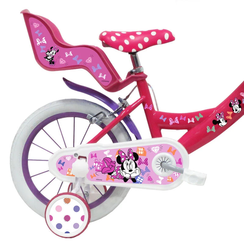 Velo Enfant 14 Pouces Minnie Mouse 4-6 Ans Disney Velo Enfant 14 Pouces Minnie Mouse 4-6 Ans -Vélos Équipement Magasin velo enfant 14 pouces minnie mouse 4 6 ans 1