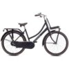 Vélo Enfant Nogan Cargo - Filles - 26 Pouces - Noir Mat -Vélos Équipement Magasin velo enfant nogan cargo filles 26 pouces noir mat