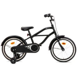 Vélo Enfant Nogan Rumble - 18 Pouces - Noir Mat