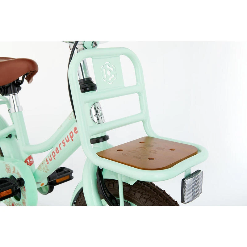 Vélo enfant SuperSuper Cooper Bamboo - 14 pouces - Vert Pistache Vélo Enfant SuperSuper Cooper Bamboo - 14 Pouces - Vert Pistache -Vélos Équipement Magasin velo enfant supersuper cooper bamboo 14 pouces vert pistache 3