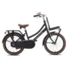 Vélo Enfant Valetta Cargo - Filles - 20 Pouces - Noir Mat -Vélos Équipement Magasin velo enfant valetta cargo filles 20 pouces noir mat
