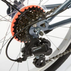 BTWIN VELO PLIANT FOLD 120 GRIS 5 BTWIN VELO PLIANT FOLD 120 GRIS -Vélos Équipement Magasin velo pliant fold 120 gris 3