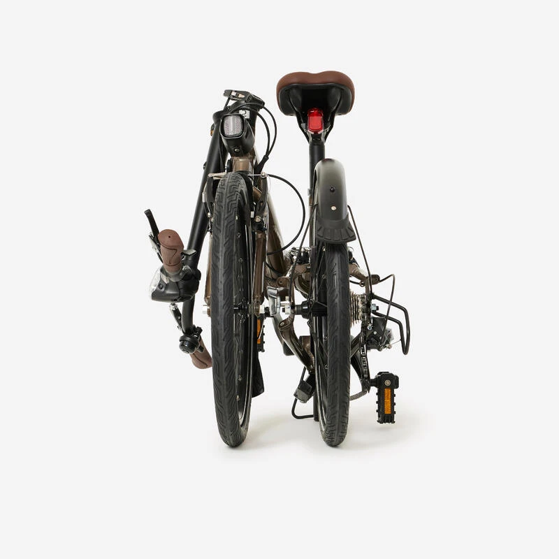 VÉLO PLIANT FOLD 560 ALUMINIUM BRUT VERNIS BTWIN VÉLO PLIANT FOLD 560 ALUMINIUM BRUT VERNIS -Vélos Équipement Magasin velo pliant fold 560 aluminium brut vernis 3