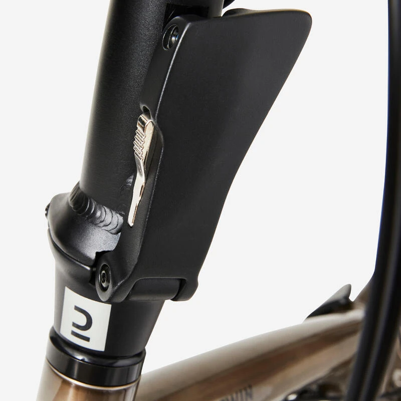 VÉLO PLIANT FOLD 560 ALUMINIUM BRUT VERNIS BTWIN VÉLO PLIANT FOLD 560 ALUMINIUM BRUT VERNIS -Vélos Équipement Magasin velo pliant fold 560 aluminium brut vernis 6