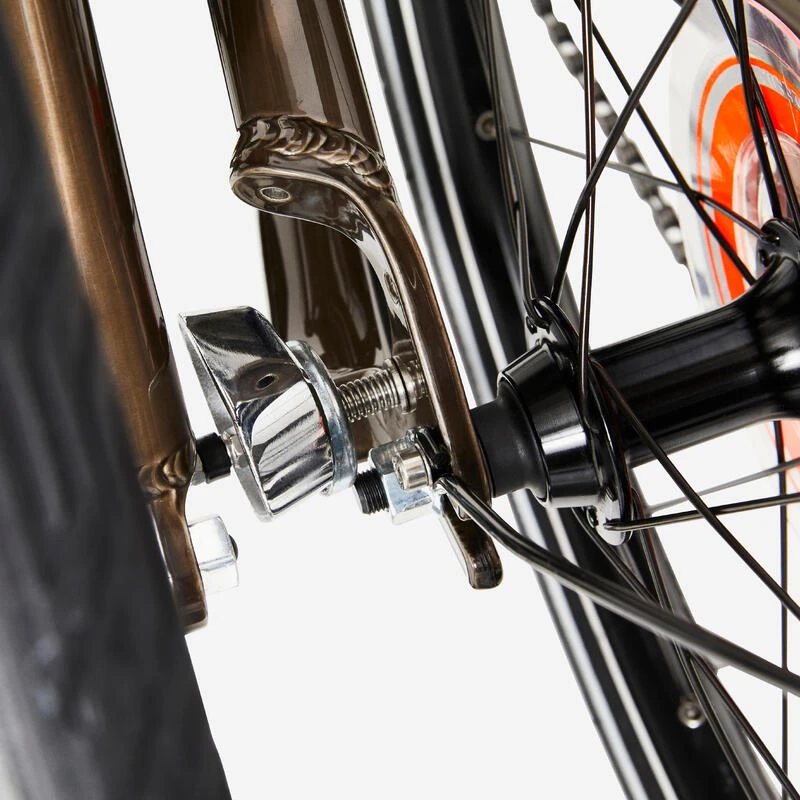 VÉLO PLIANT FOLD 560 ALUMINIUM BRUT VERNIS BTWIN VÉLO PLIANT FOLD 560 ALUMINIUM BRUT VERNIS -Vélos Équipement Magasin velo pliant fold 560 aluminium brut vernis 9