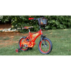 Vélo Pour Enfants Huffy Disney Cars 14 Pouces + Stabilisateurs -Vélos Équipement Magasin velo pour enfants huffy disney cars 14 pouces stabilisateurs 6