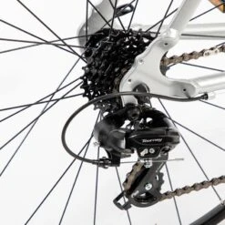 VELO ROUTE HOMME CYCLOTOURISME RC100 GRIS 7 VELO ROUTE HOMME CYCLOTOURISME RC100 GRIS -Vélos Équipement Magasin velo route homme cyclotourisme rc100 gris 5