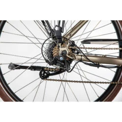 VÉLO VILLE ÉLECTRIQUE - BICYKLET CAMILLE - BEIGE -Vélos Équipement Magasin velo ville electrique bicyklet camille beige 5