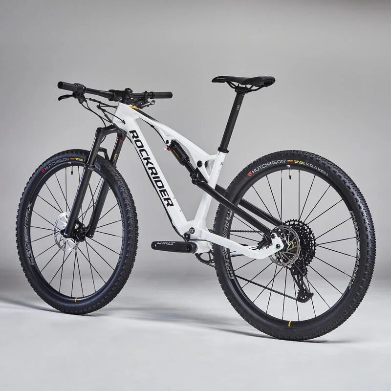 Vélo VTT cross country XC 900 S cadre Carbone et aluminium blanc Rockrider Vélo VTT Cross Country XC 900 S Cadre Carbone Et Aluminium Blanc -Vélos Équipement Magasin velo vtt cross country xc 900 s cadre carbone et aluminium blanc 2