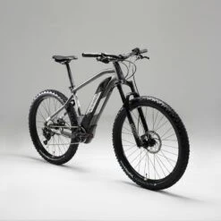 Rockrider Vélo VTT électrique Semi-rigide 27'5"+, E-ST 900 Gris 3 Rockrider Vélo VTT électrique Semi-rigide 27'5"+, E-ST 900 Gris -Vélos Équipement Magasin velo vtt electrique semi rigide 275 e st 900 gris 1