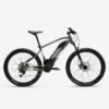 Rockrider Vélo VTT électrique Semi-rigide 27'5"+, E-ST 900 Gris -Vélos Équipement Magasin velo vtt electrique semi rigide 275 e st 900 gris