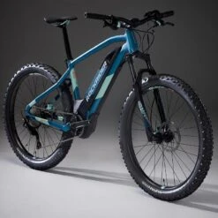 Rockrider Vélo VTT électrique Semi-rigide 27'5"+, E-ST 900 Turquoise 3 Rockrider Vélo VTT électrique Semi-rigide 27'5"+, E-ST 900 Turquoise -Vélos Équipement Magasin velo vtt electrique semi rigide 275 e st 900 turquoise 1